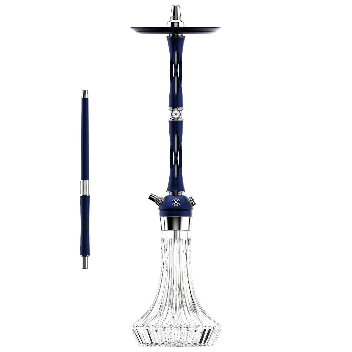 Кальян Blade Hookah  LE2 Deep Blue Silver