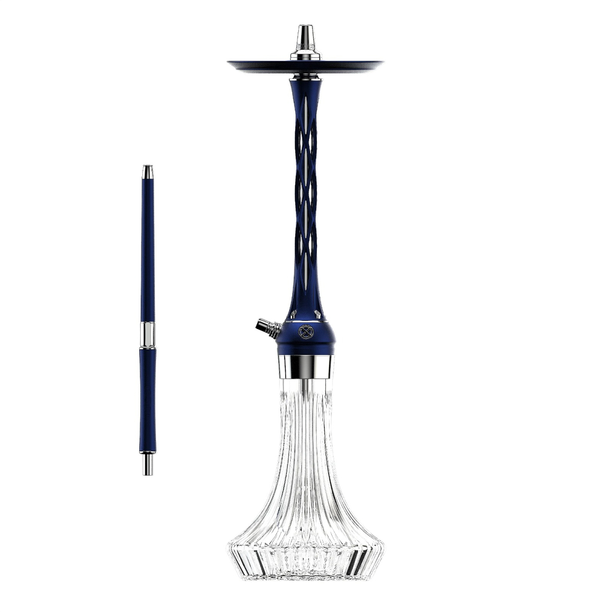 Кальян Blade Hookah  M2 Deep Blue Silver