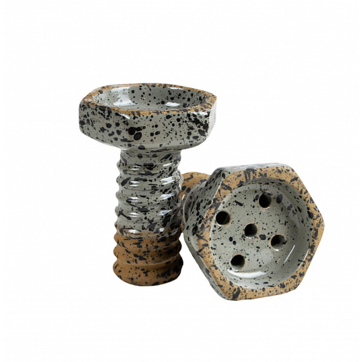 Чаша Thor Evil Screw Bowl Glaze  Серый