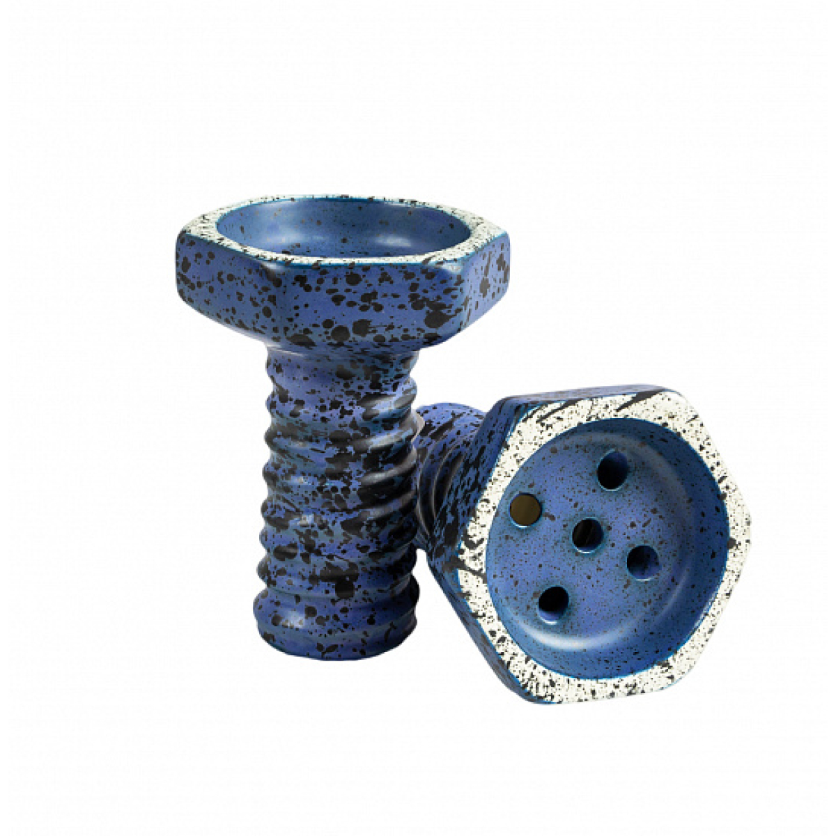 Чаша Thor Evil Screw Bowl Glaze Синий Сплошной