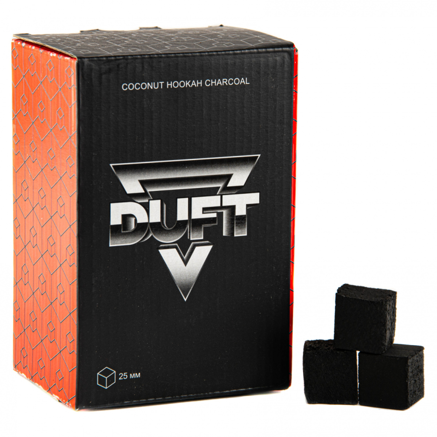 Кокосовый уголь Duft для кальяна