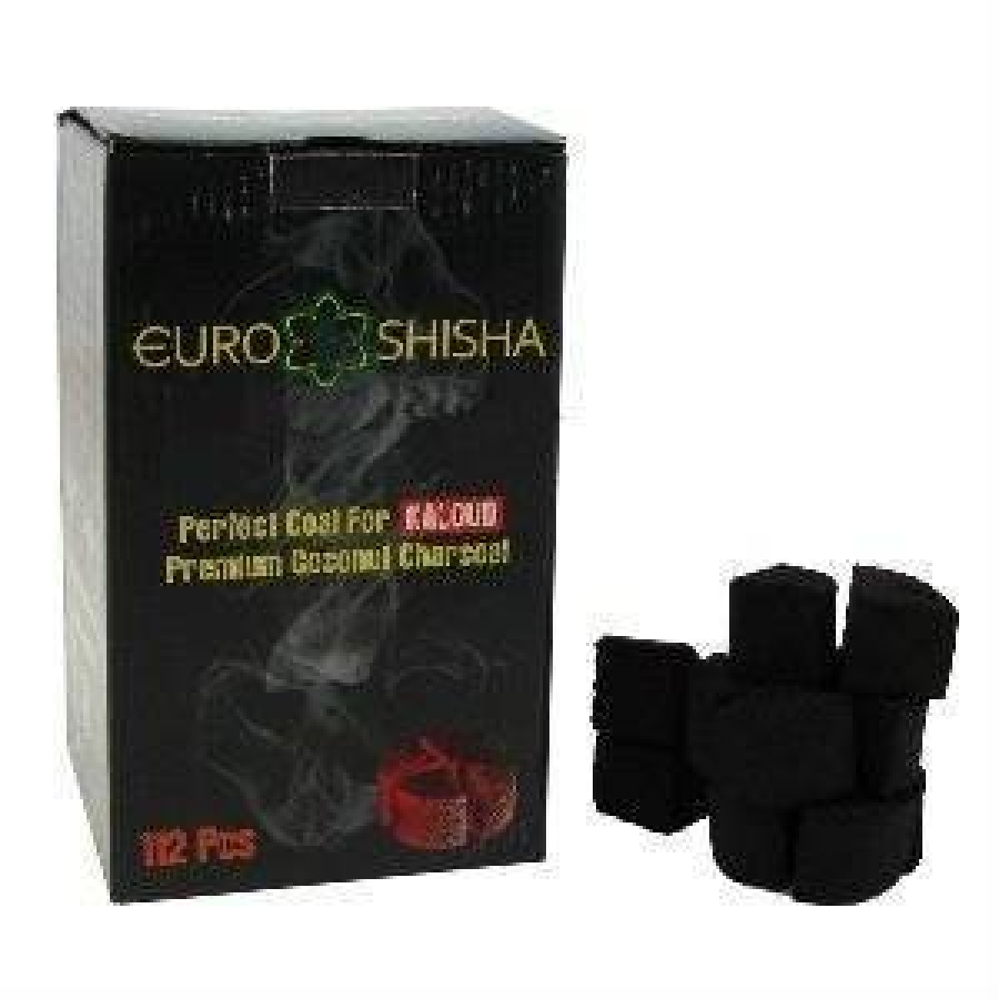 Уголь Euro Shisha для кальяна