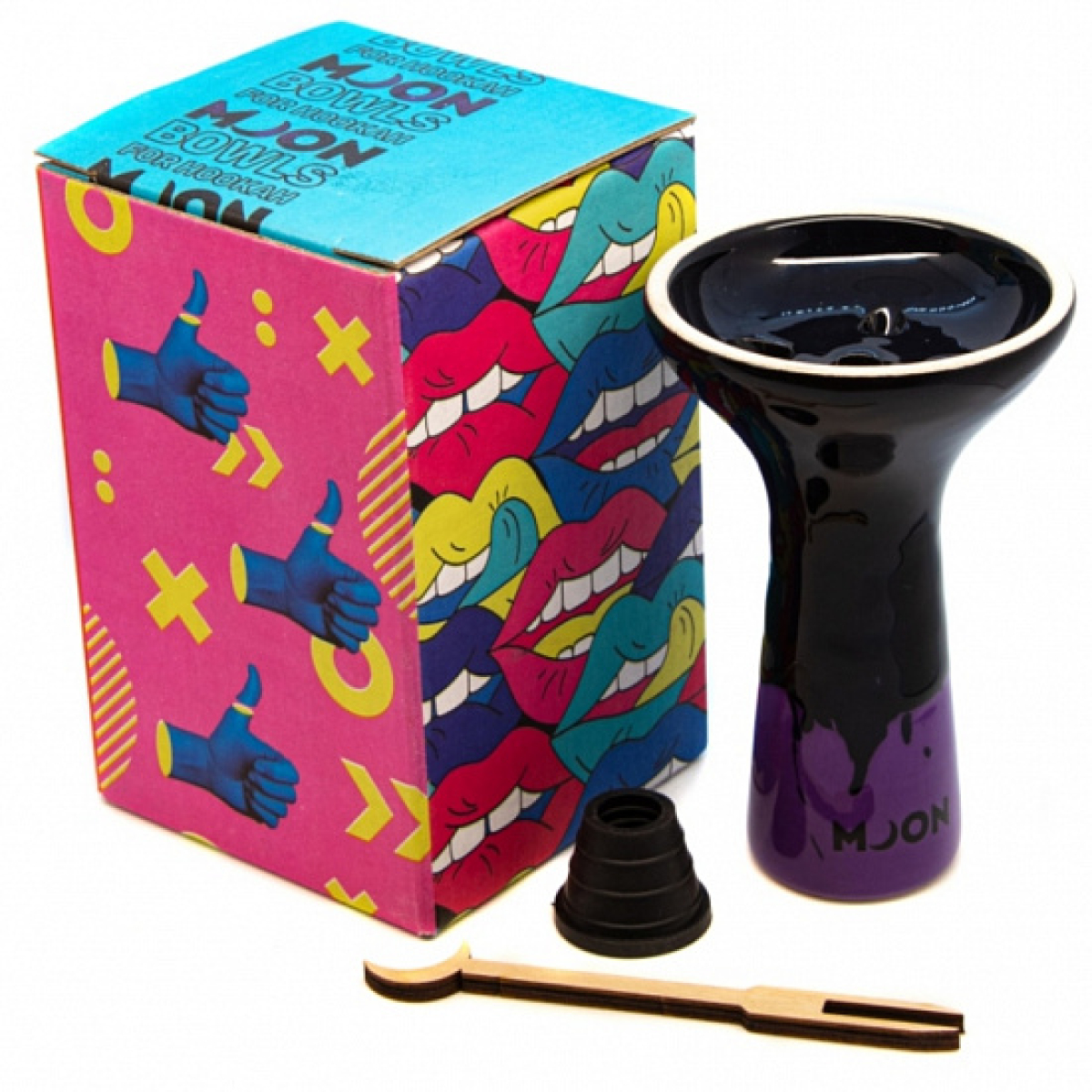 Чаша MOON Killer 2,0 (Черный,фиолетовый)