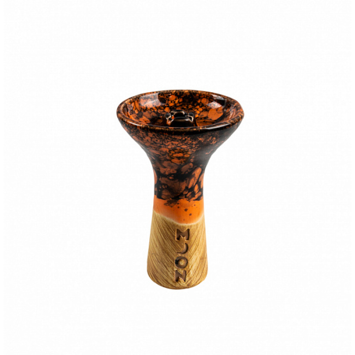 Чашка Moon Phunnel Marble Orange black