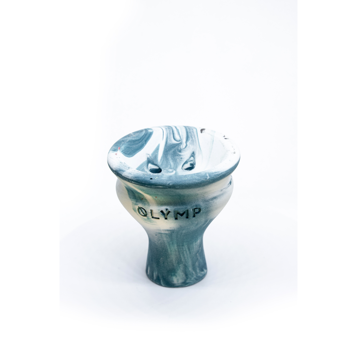 Чаша OLYMP Poseidon cerulean (белый,синий)