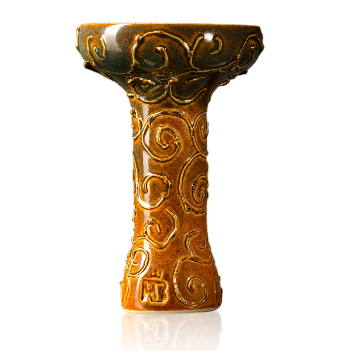 Чаша Royal Bowls Aztec spiral (коричневый)