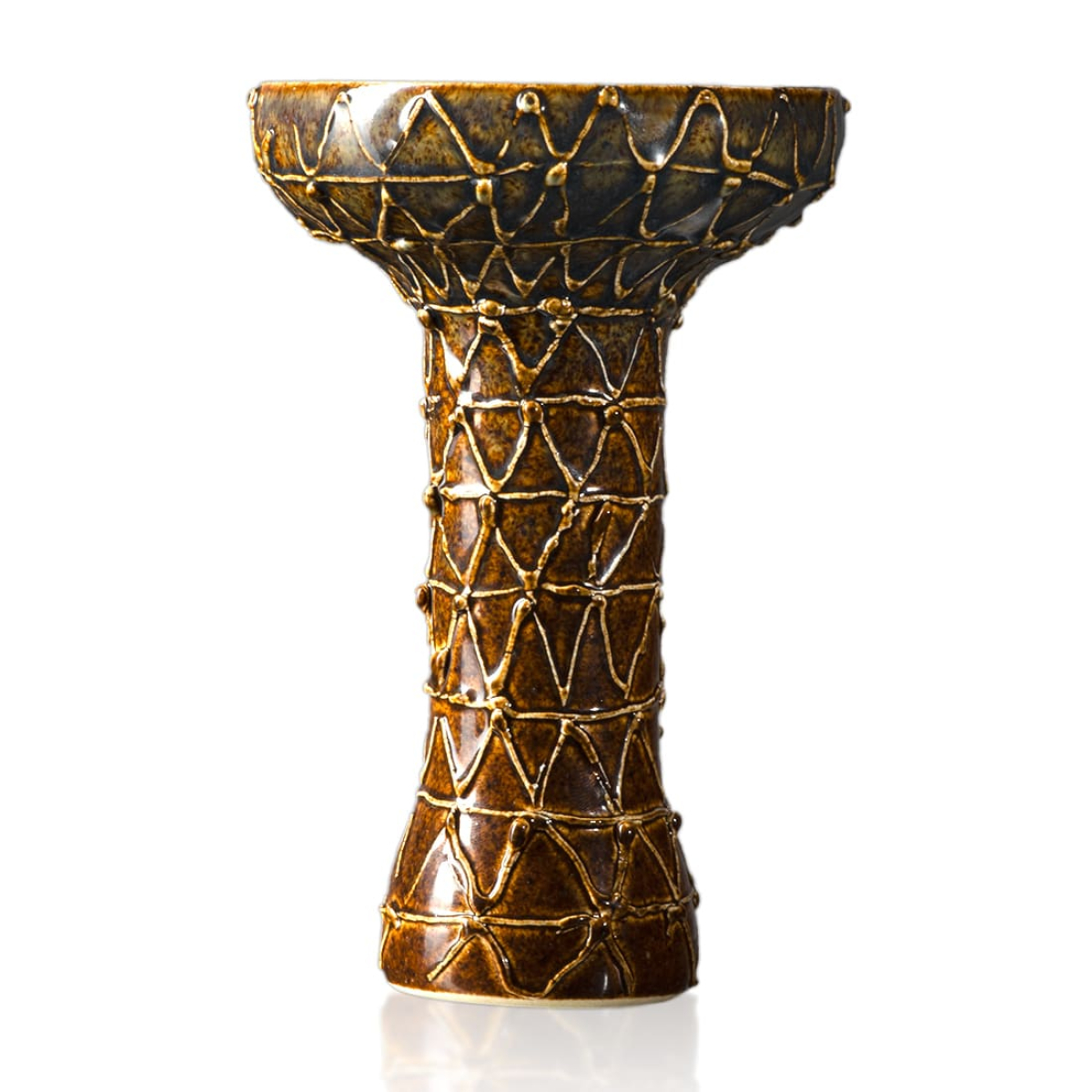 Чаша Royal Bowls Aztec triangles (коричневый)