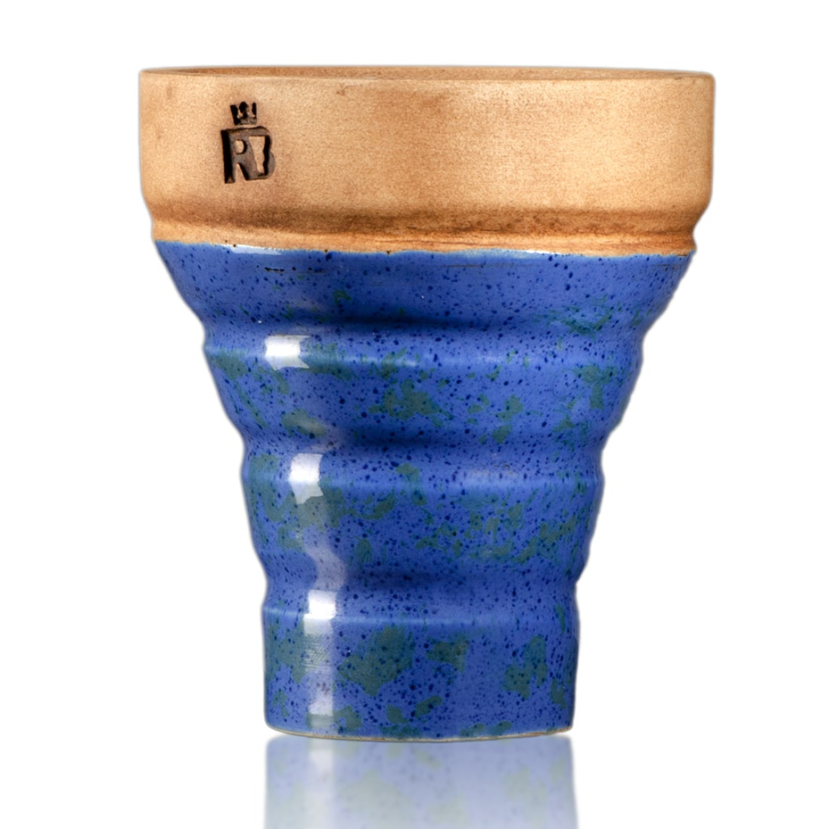 Чаша Royal Bowls Baron glazed (белый,голубой)