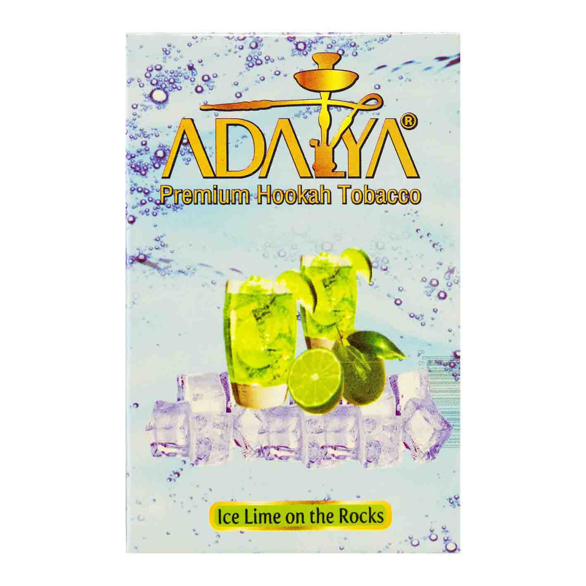 Табак Adalya Ice Lime on the Rocks 50 грамм