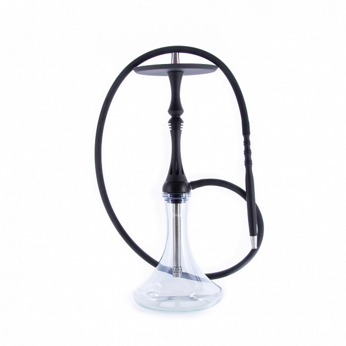 Кальян Alpha Hookah Kappa Black Matte (Черный, 56 см)