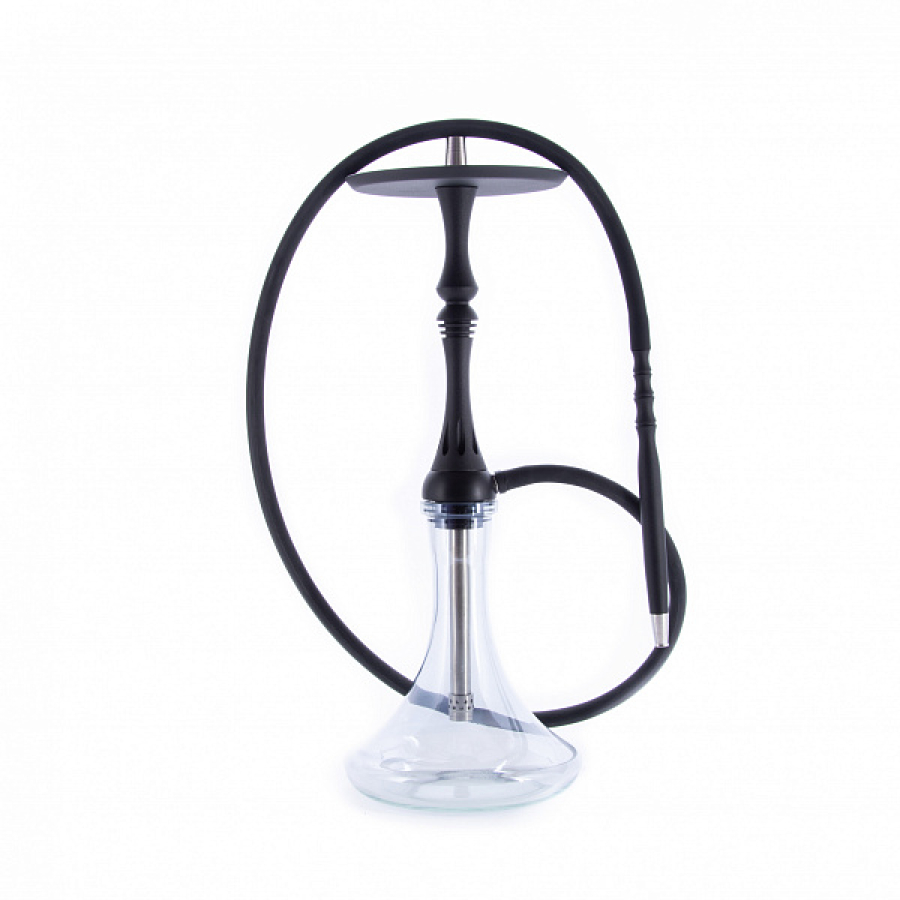 Кальян Alpha Hookah Kappa Black Matte (Черный, 56 см)