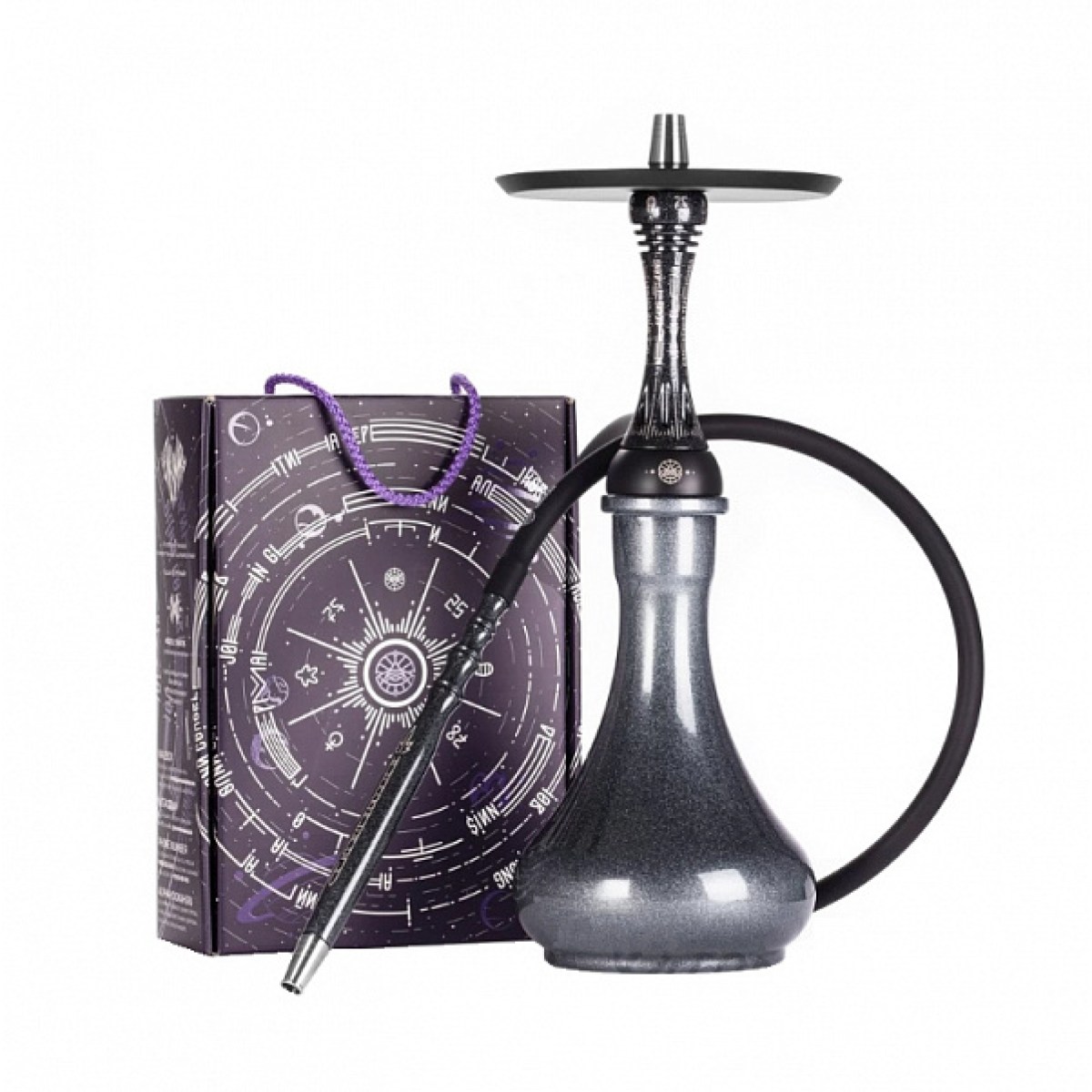 Кальян Alpha Hookah X SS Stratos (Черный, 42 см)