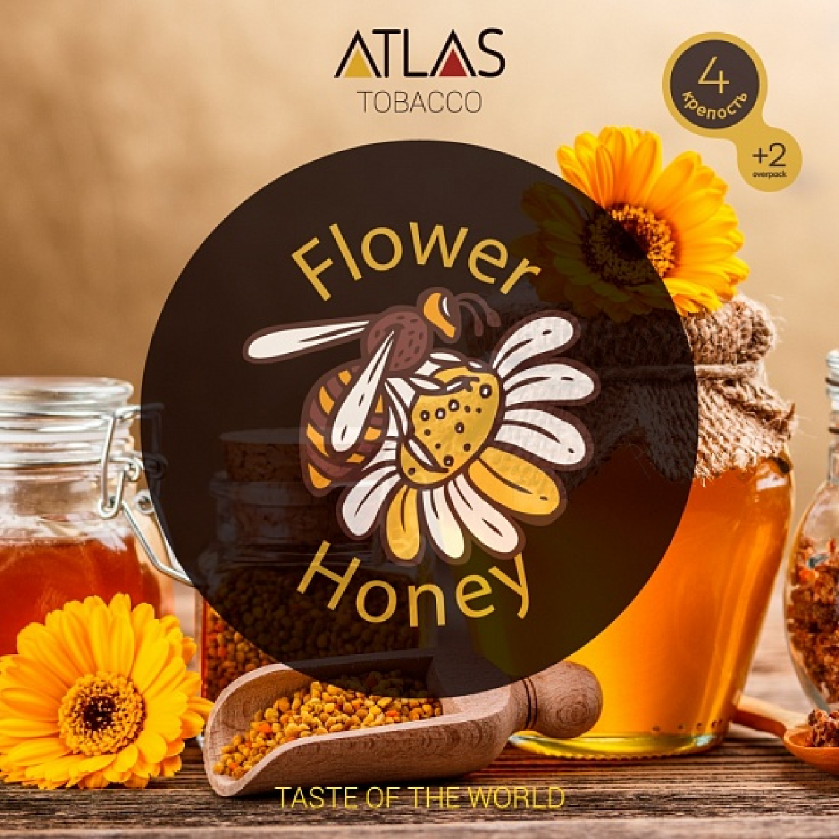 Табак Atlas Flower Honey 100гр