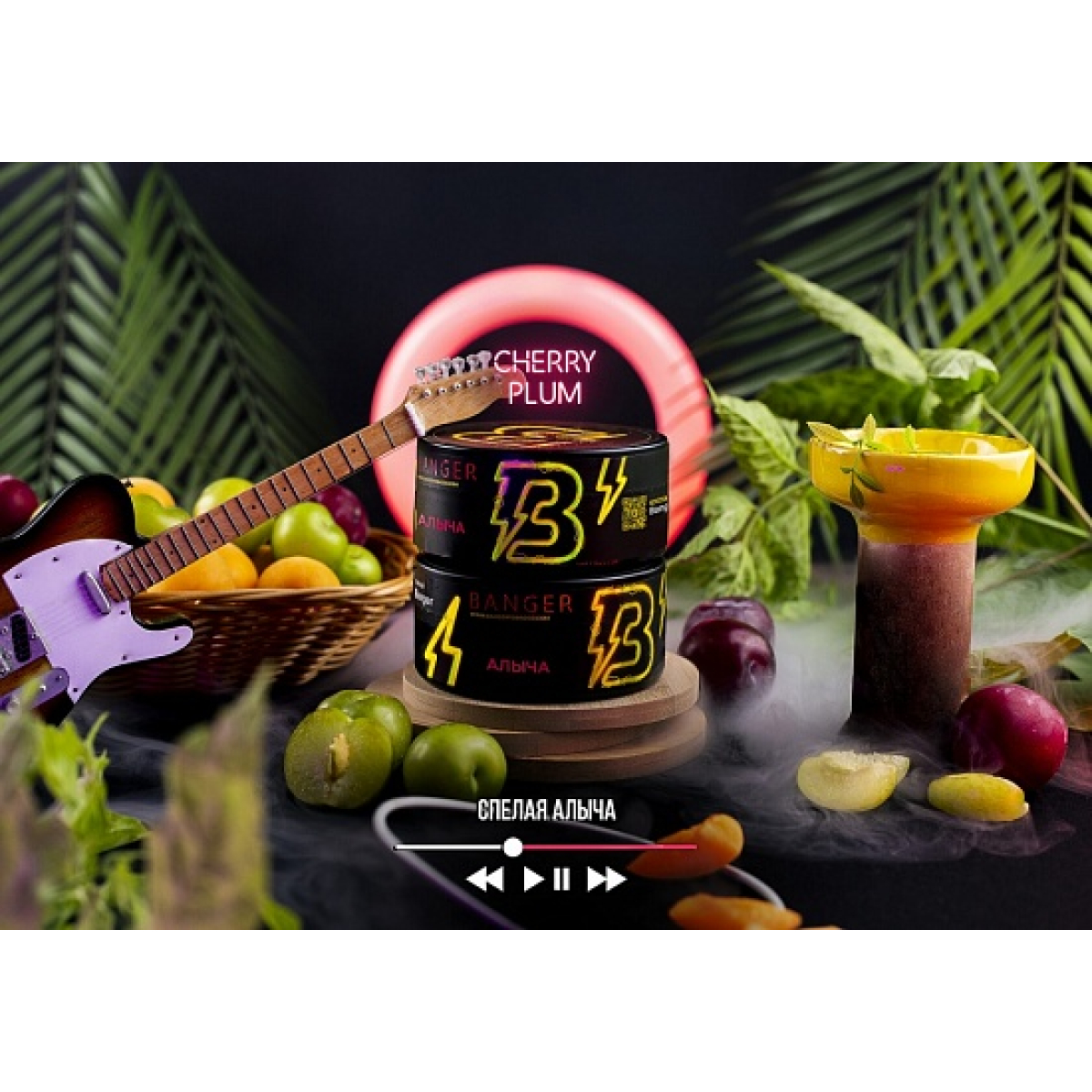 Табак Banger Cherry plum 100 грамм