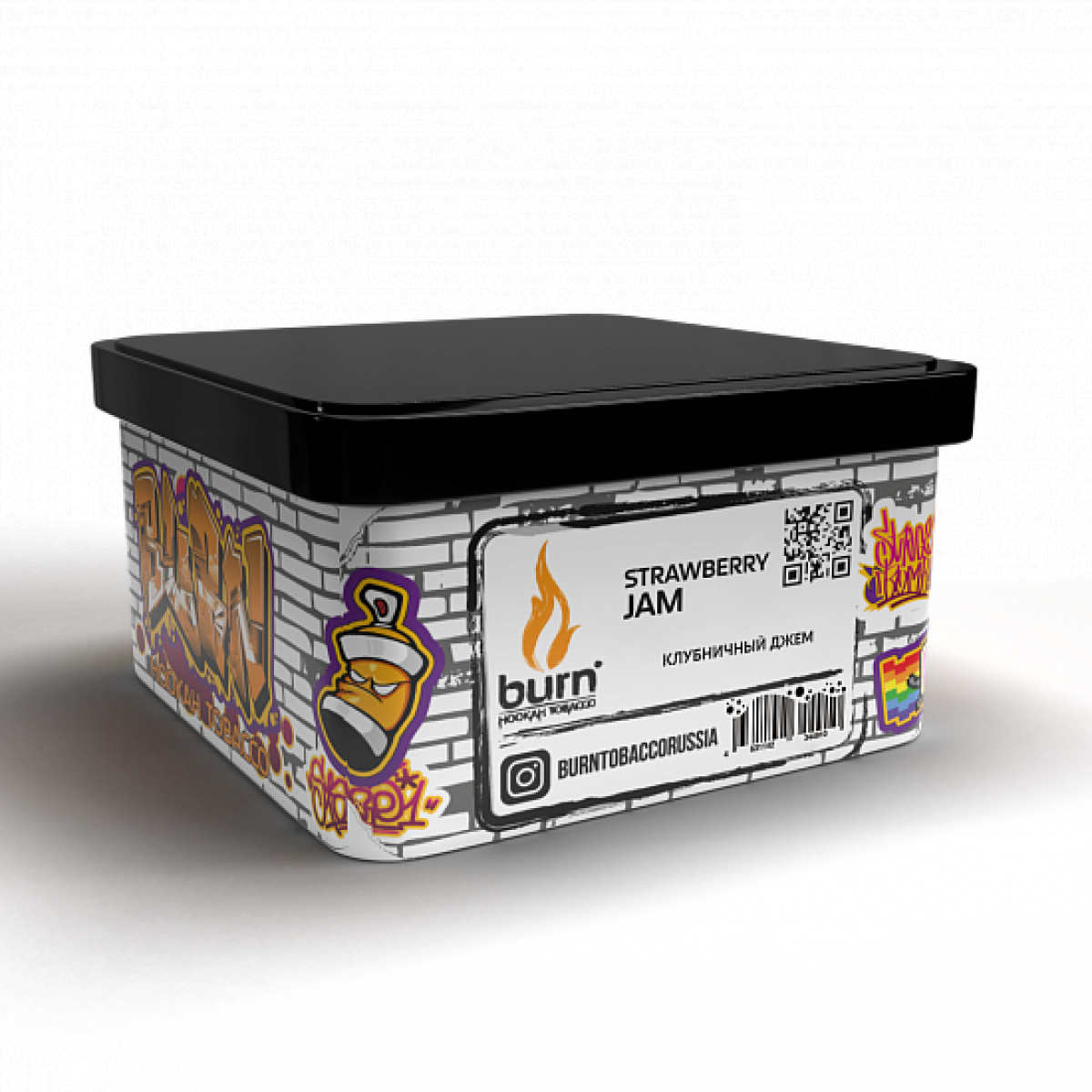 Табак BURN STRAWBERRY JAM 200 грамм