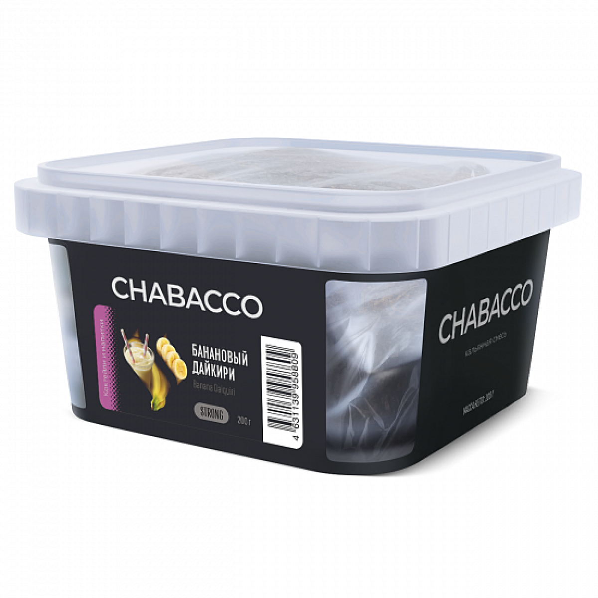Смесь Chabacco Strong Banana Daiquiri (Банановый Дайкири) 200 гр
