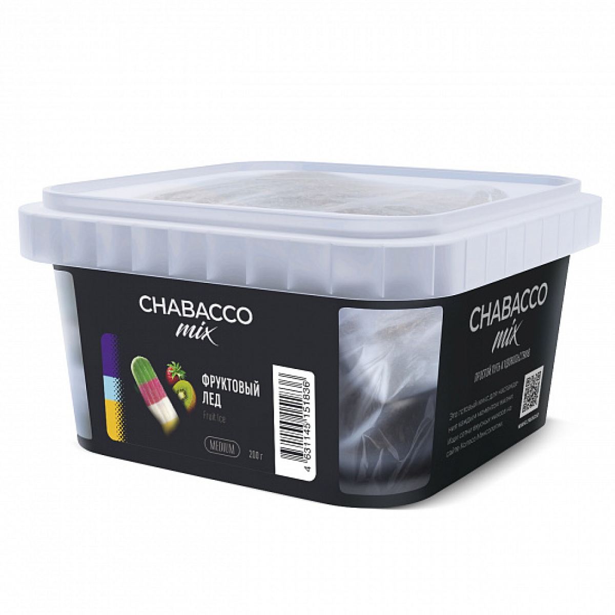 Смесь Chabacco mix Fruit Ice (Фруктовый Лед) 200 гр