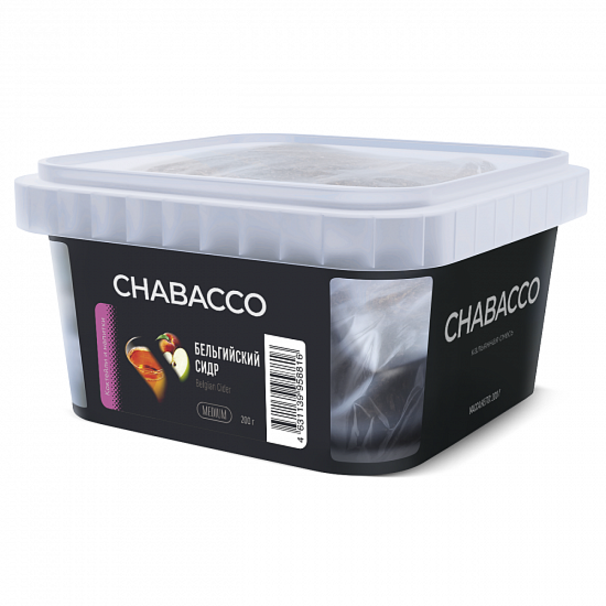 Смесь Chabacco Medium Belgian Cider (Бельгийский Сидр) 200 гр