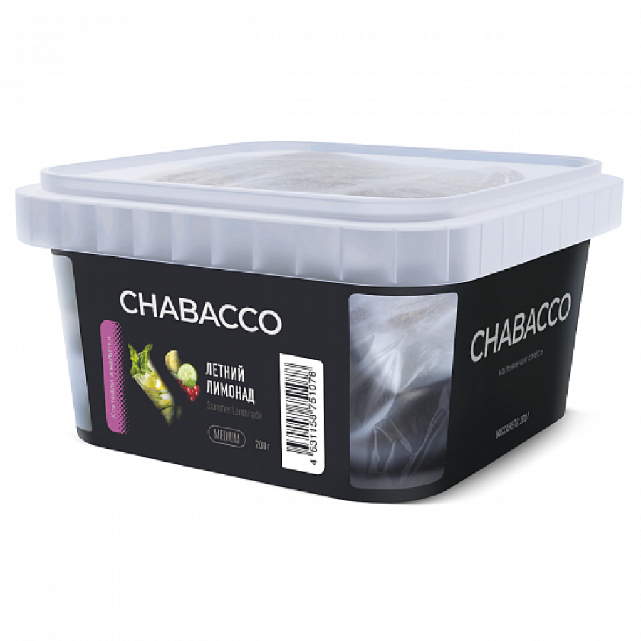 Смесь Chabacco Medium Summer Lymonade (Летний Лимонад) 200 гр