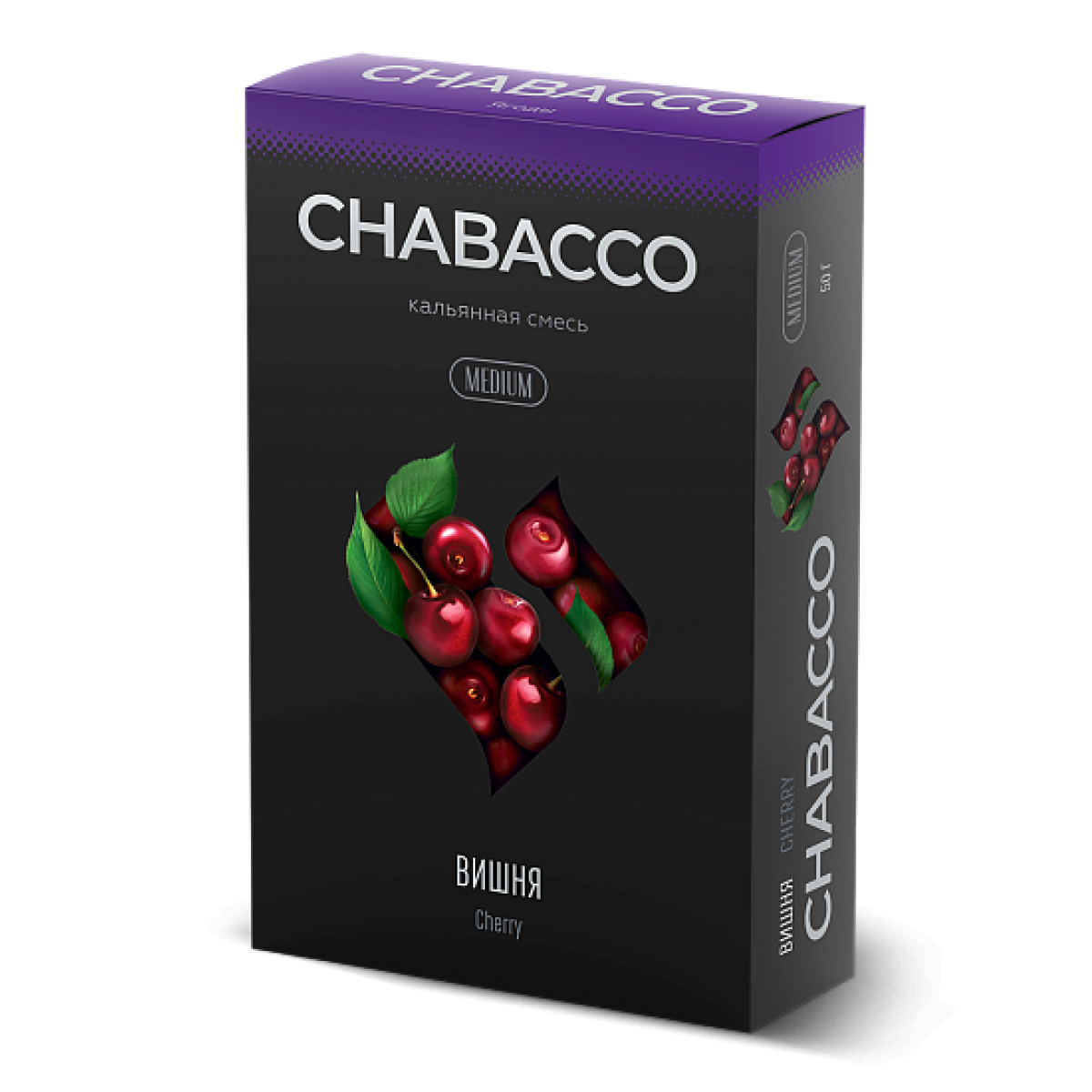 Смесь Chabacco Medium CHERRY (ВИШНЯ) 50 гр
