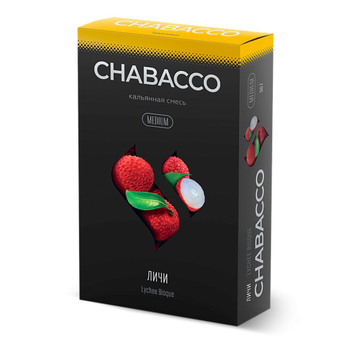 Смесь Chabacco Medium LYCHEE BISQUE (ЛИЧИ) 50 гр