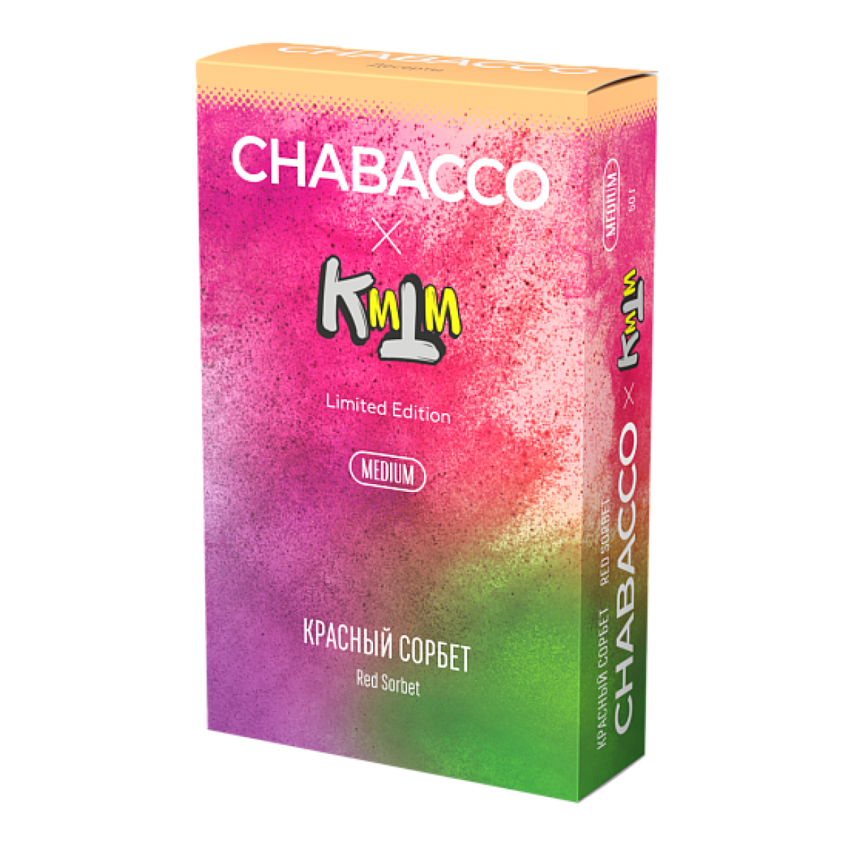 Смесь Chabacco Medium RED SORBET (КРАСНЫЙ СОРБЕТ) 50 гр