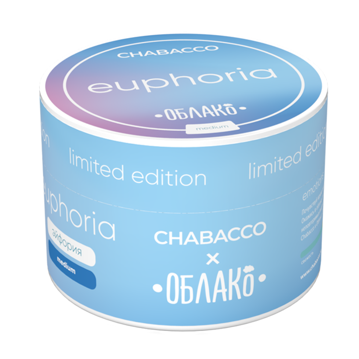 Смесь Chabacco Medium EUPHORIA (ЭЙФОРИЯ) 50 гр