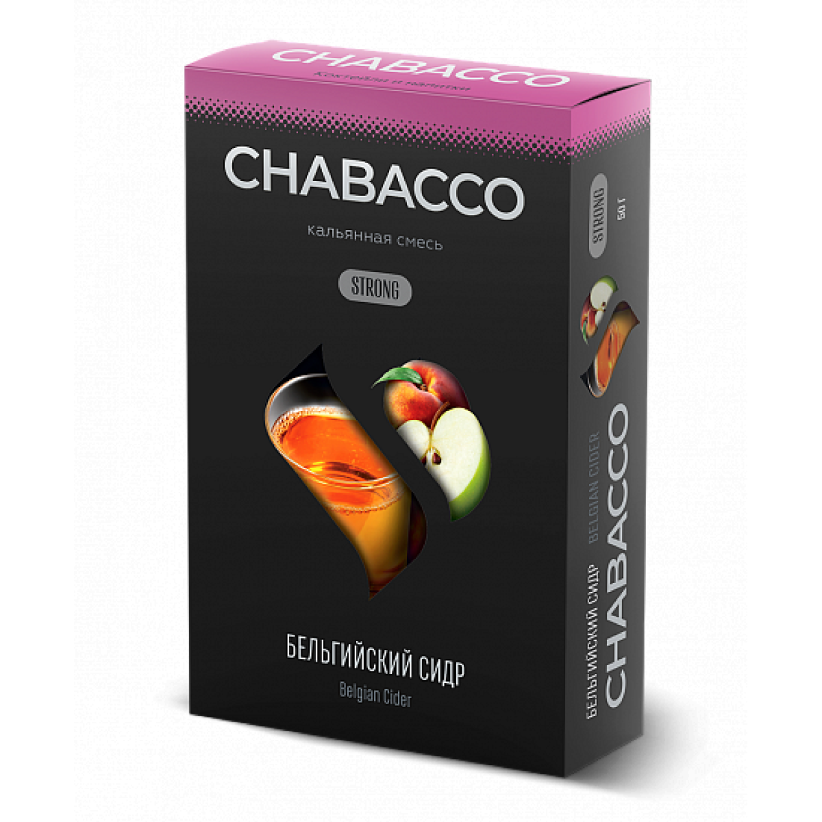 Смесь Chabacco Strong Belgian Cider (Бельгийский Сидр) 50 гр