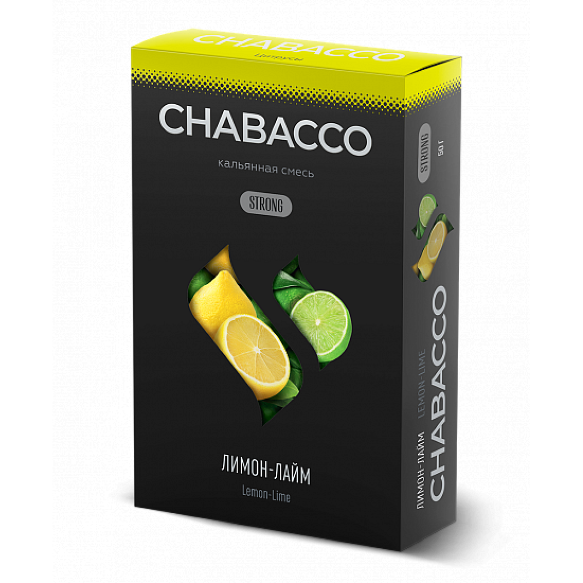 Смесь Chabacco Strong Lemon Lime 50 гр
