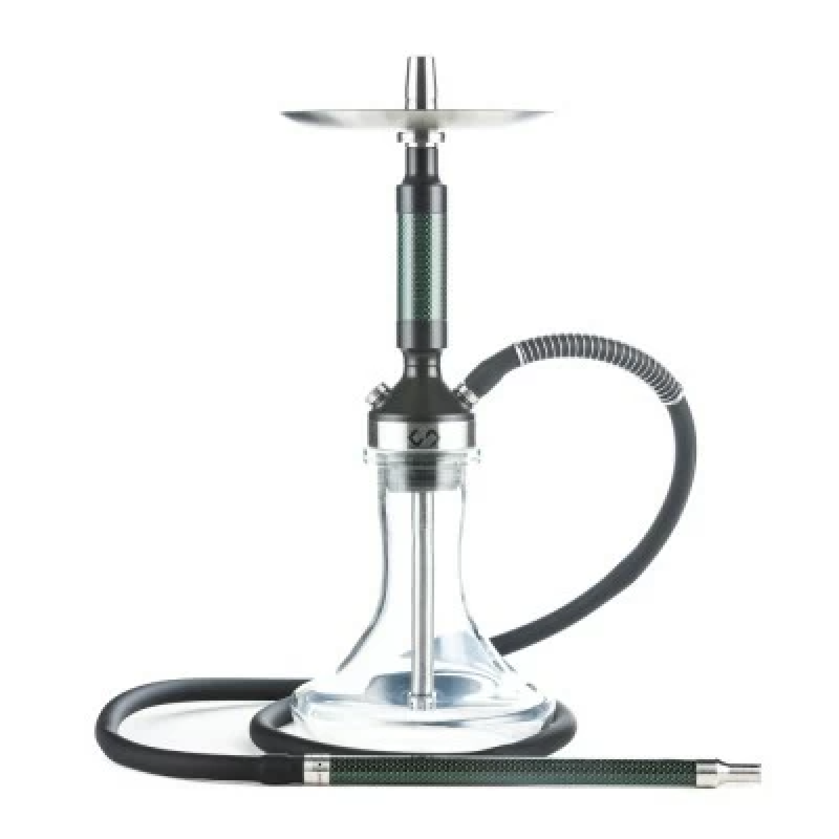 Кальян Conceptic Design Smart Carbon Green Pro (41 см)