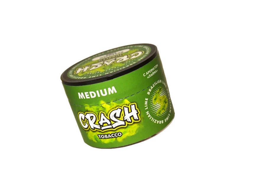 Табак CRASH TOBACCO Brazillian lime 50 гр