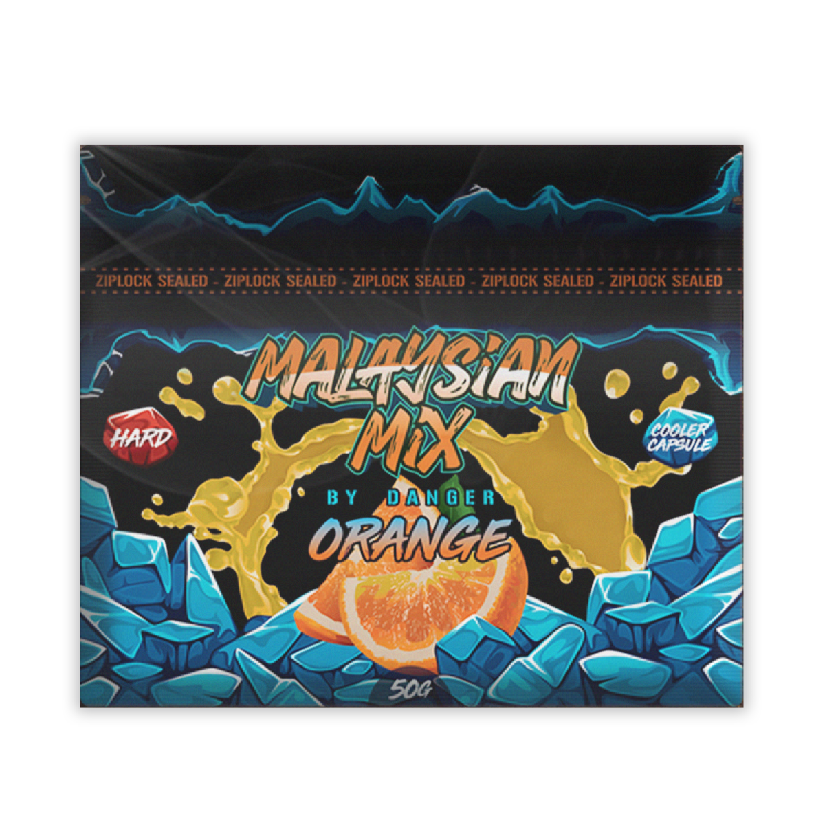 Смесь Malaysian Mix Hard  Orange (Апельсин) 50 грамм