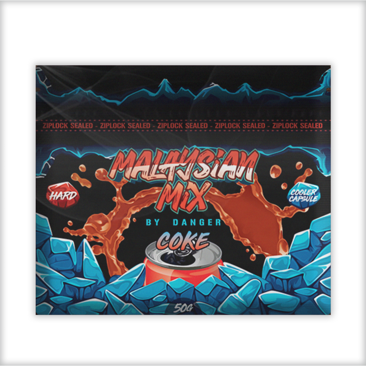 Смесь Malaysian Mix Hard Coke (Кола) 50 грамм