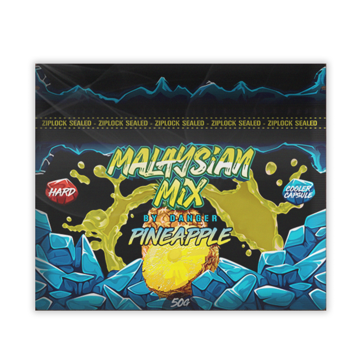 Смесь Malaysian Mix Hard Pineapple (Ананасовый Сок) 50 грамм