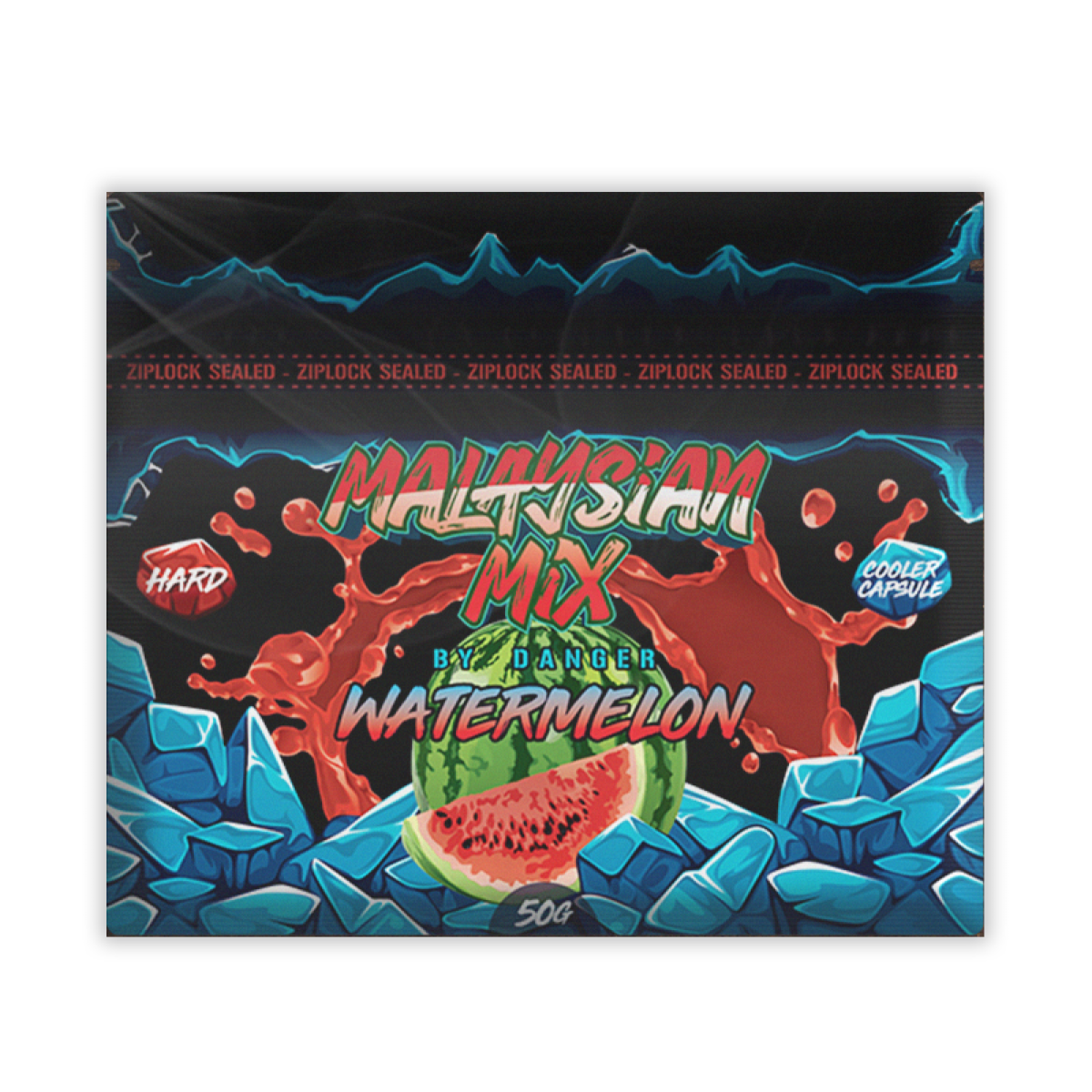 Смесь Malaysian Mix Hard Watermelon (Арбуз) 50 грамм