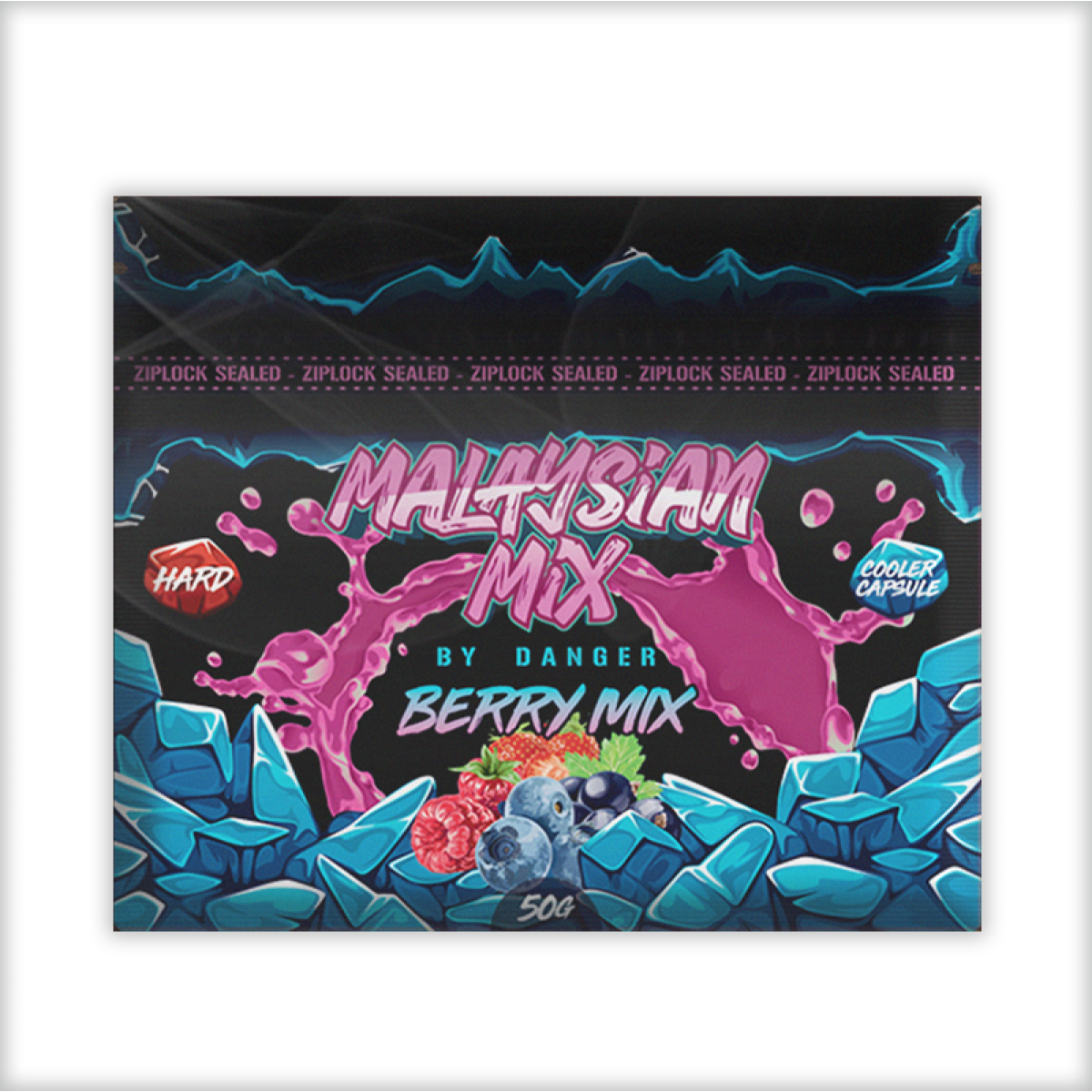 Смесь Malaysian Mix Hard berrymix (Лесные ягоды) 50 грамм