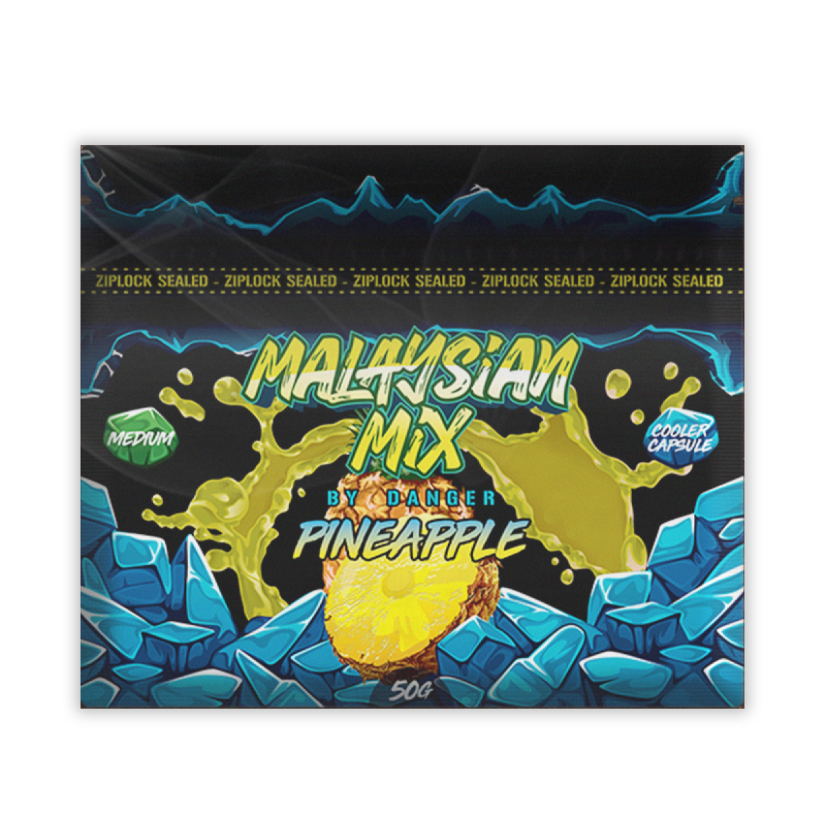 Смесь Malaysian Mix Medium Pinapple (Ананасовый Сок) 50 грамм