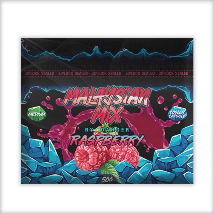 Смесь Malaysian Mix Medium Raspberry (Малина) 50 грамм