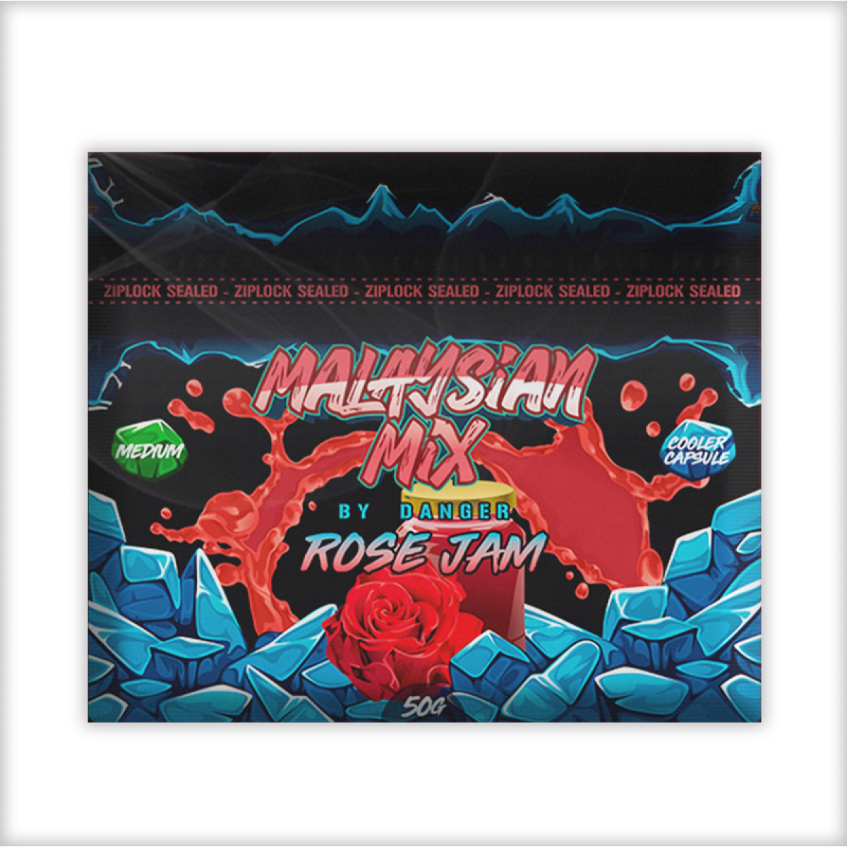 Смесь Malaysian Mix Medium Rosejam (Розовое Варенье) 50 грамм