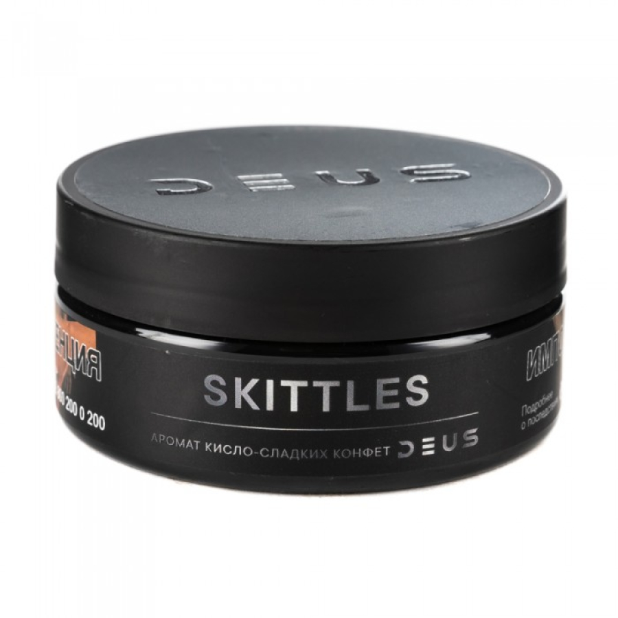 Табак Deus Skittles (Кисло сладкие конфеты) 100 гр