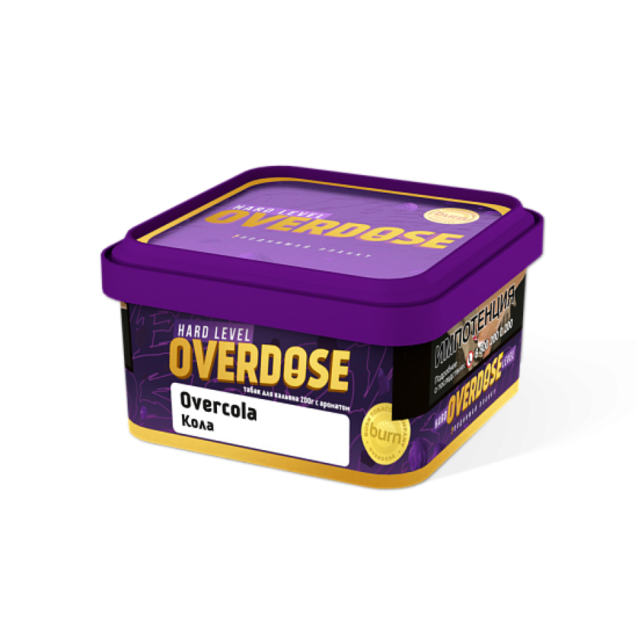 Табак Overdose Overcola  200 грамм