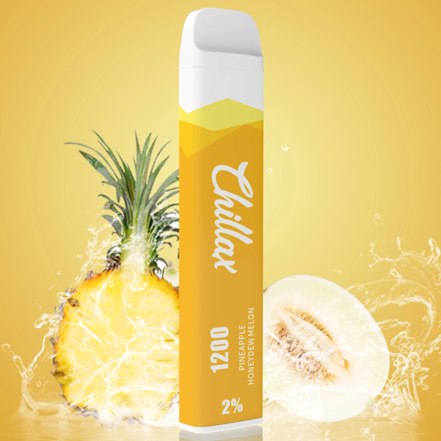 Chillax Pineapple Honeydew melon (Ананас и Медовая дыня), 1200 тяг