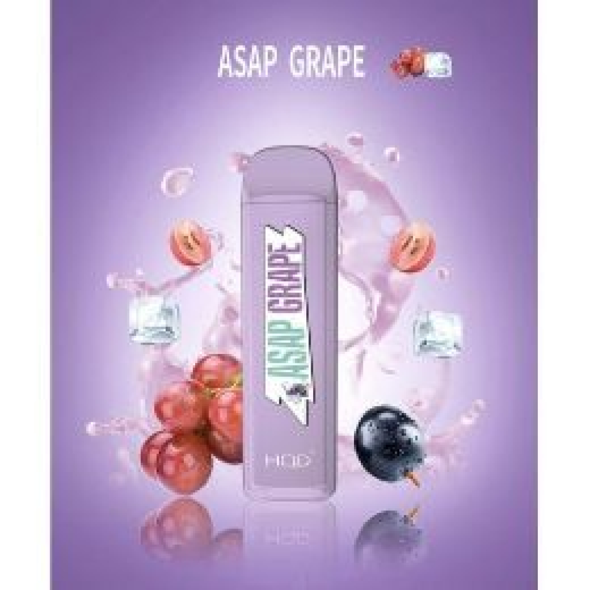 HQD MEGA Asap Grape (Винград), 1800 тяг