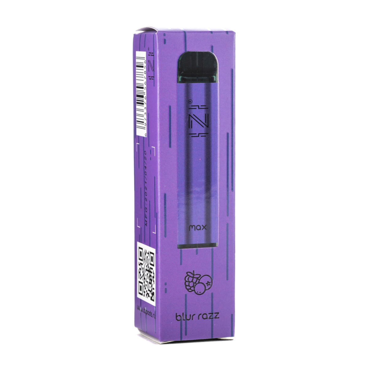 Одноразовая электронная сигарета IZI Max Blue Razz (Черника) 1600 затяжек