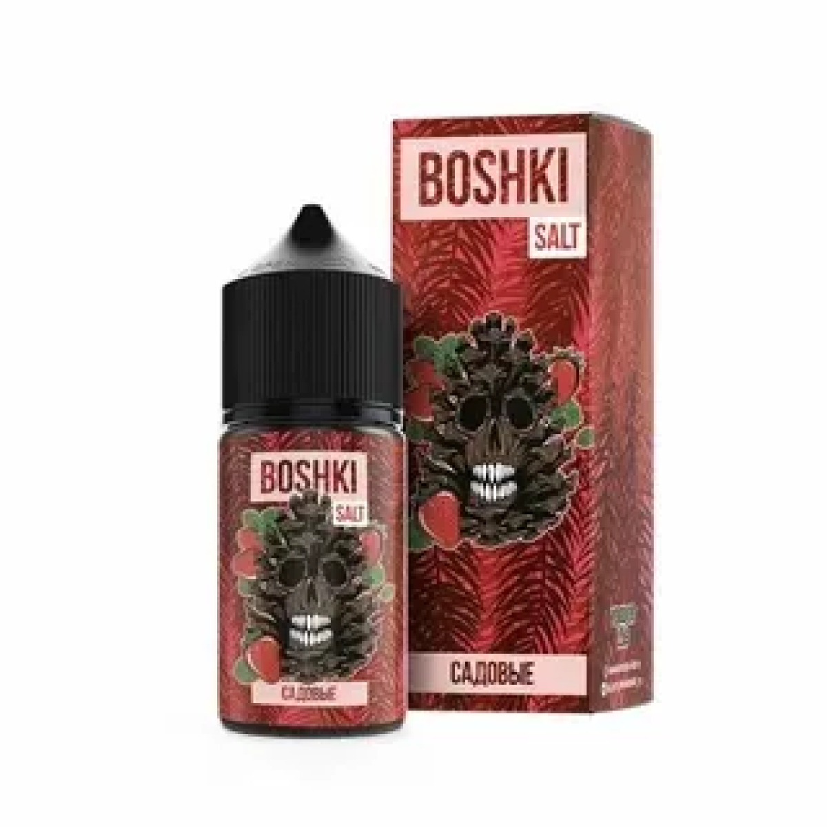 Жидкость BOSHKI Salt Садовые (клубника хвоя) (30 мл, 20 мг/мл)