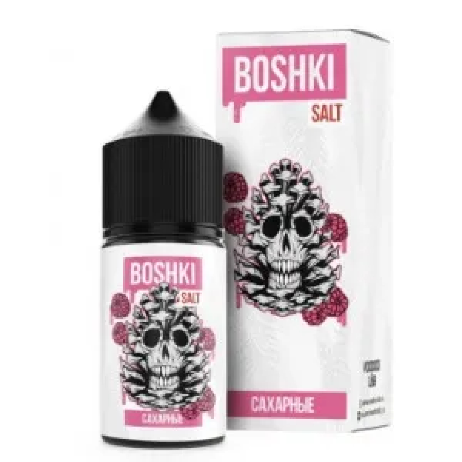 Жидкость BOSHKI Salt Сахарные (Малина варенье хвоя) (30 мл, 20 мг/мл)