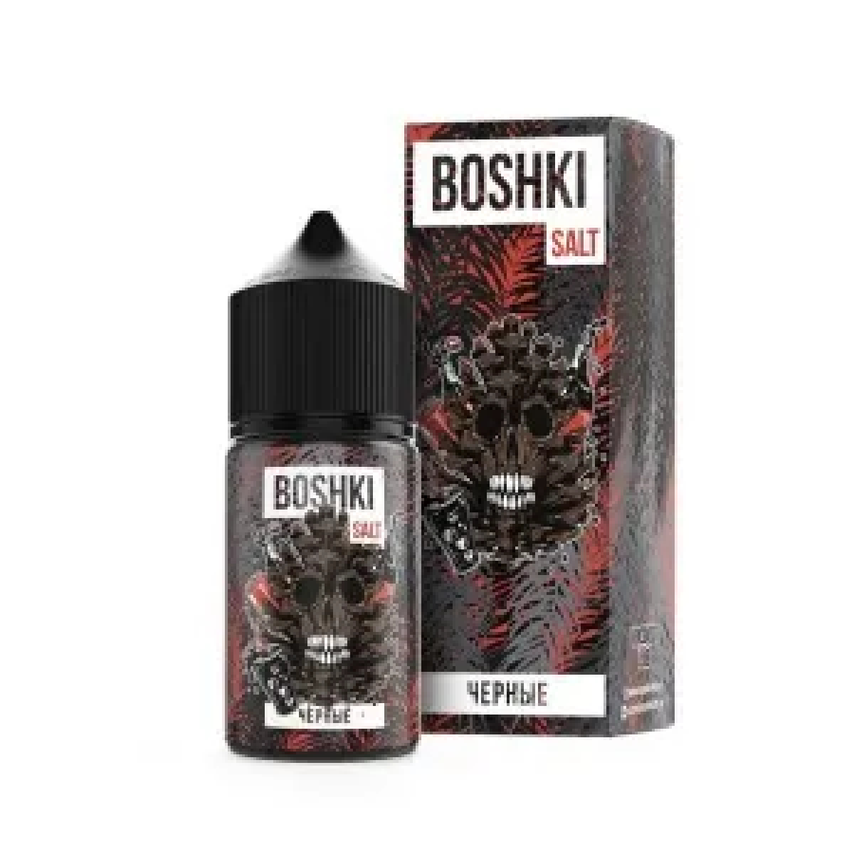 Жидкость BOSHKI Salt Черные (кола хвоя) (30 мл, 20 мг/мл)