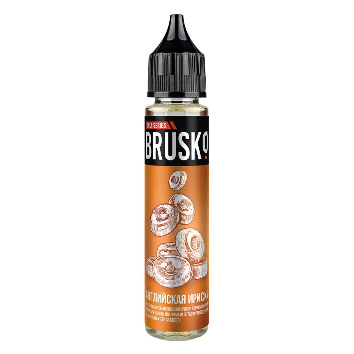 Жидкость Brusko Salt Английская Ириска 30 мл