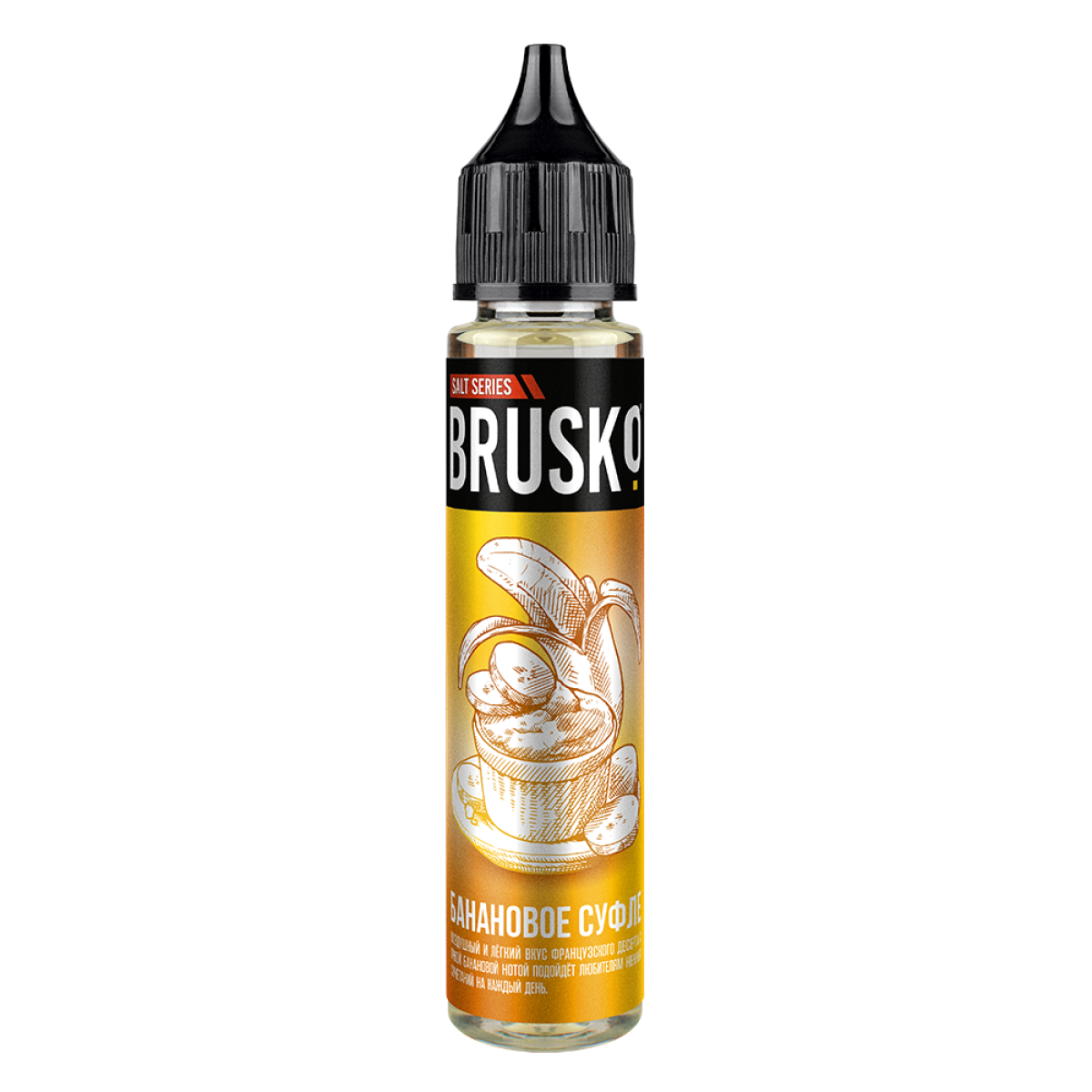 Жидкость Brusko Salt Банановое Суфле 30 мл