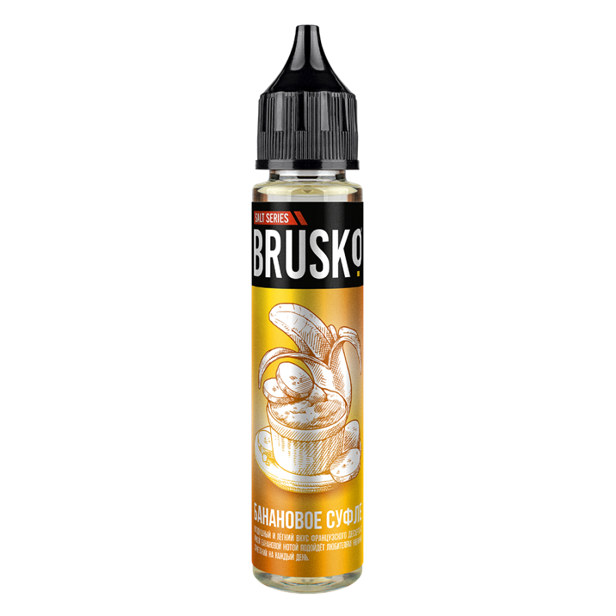 Жидкость Brusko Salt Банановое Суфле 30 мл